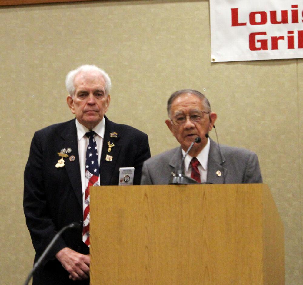 New State President for 2019-2020 Dan Snyder, with Past State President Homer Sylvers Jr.
Good Luck Dan from all of Raceway Lodge members.
