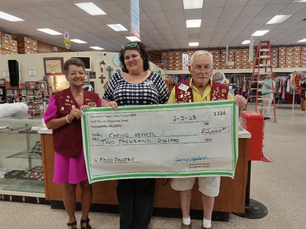 Caring Hearts Donation