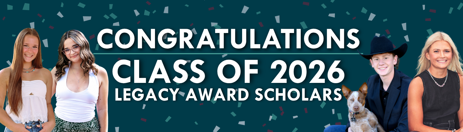 2026 Legacy Awards Scholars Announcement