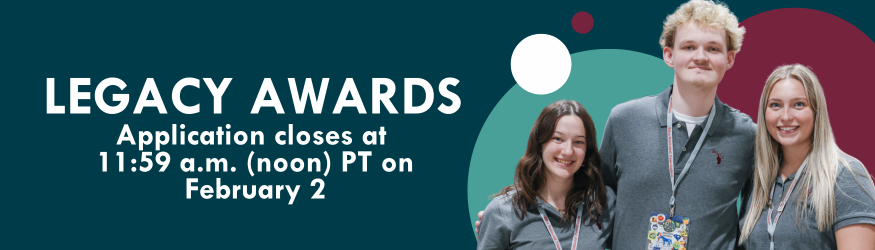 2026 Legacy Awards Applications Open