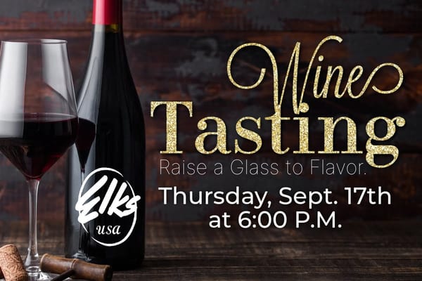 September Wine Tasting